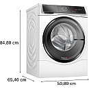 Bosch - WNC254A0SN - Serie 8, iDos, 10.5/6 kg, 1400 v/min