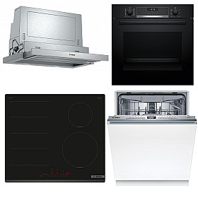 Kökspaket Bosch - HBG537FB4-PIX631HC1E-SMV4HMX08E-DFS067A51