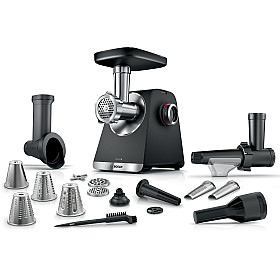 Köttkvarn Bosch - MFWS660B - Serie 6 MultiPower köttkvarn, svart och silver