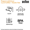 Braun - KF1505BK - PurShine Braun - KF1505BK - PurShine