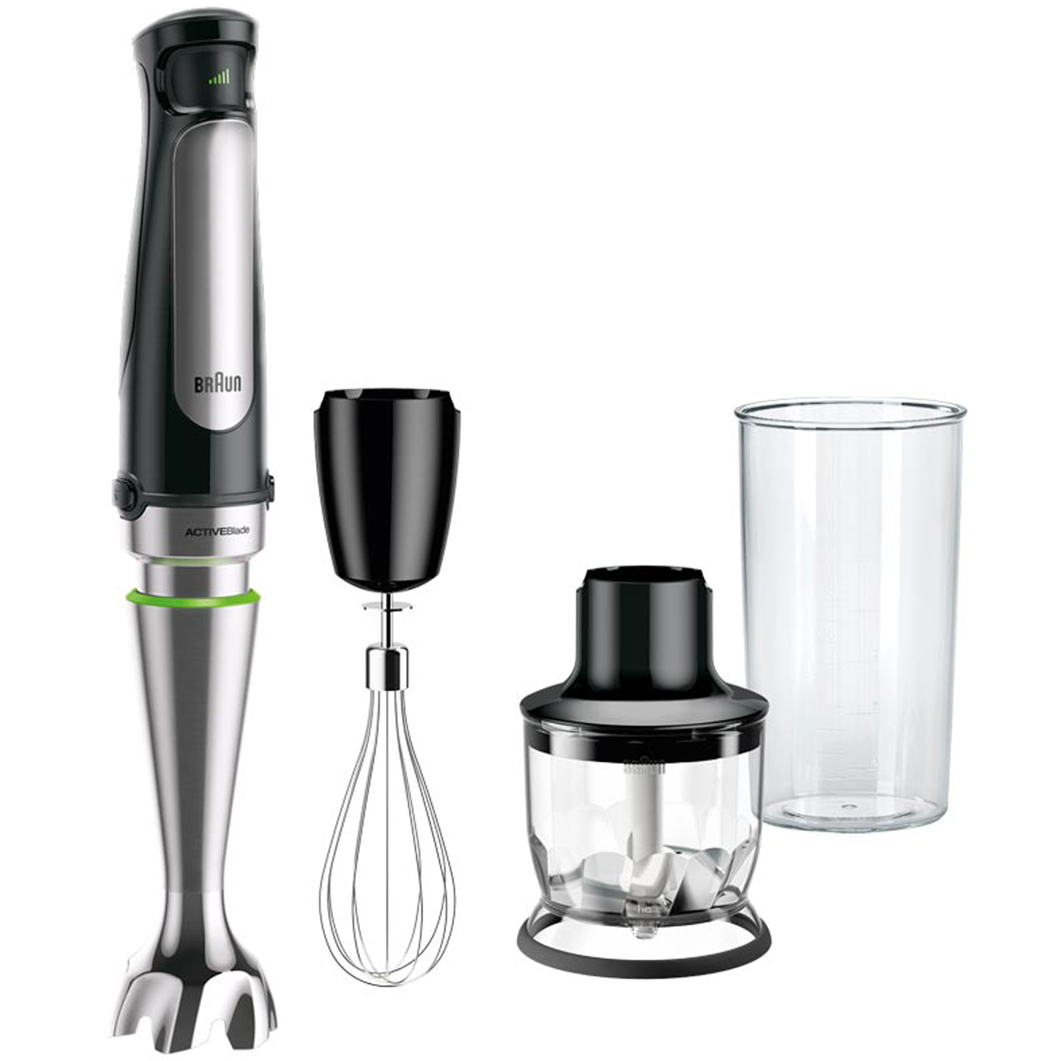 Braun stavmixer 0x22111287 - svart, kraftfull & smartspeed