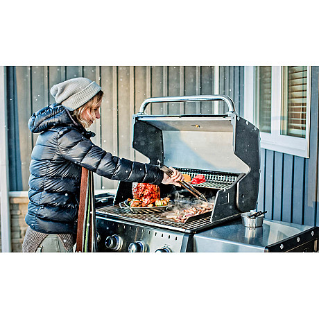 Broil King - Baron 420 - Gasolgrill med 4 brännare och upplysta vred