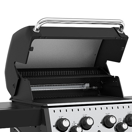 Broil King - Crown 490 Shadow - 4 brännare, sidobrännare och rotisseri