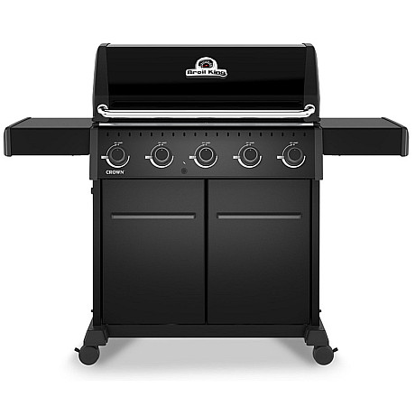 Broil King - Crown 590 Shadow - 5 brännare med sidobrännare & rotisseri Broil King - Crown 590 Shadow - 5 brännare med sidobrännare & rotisseri