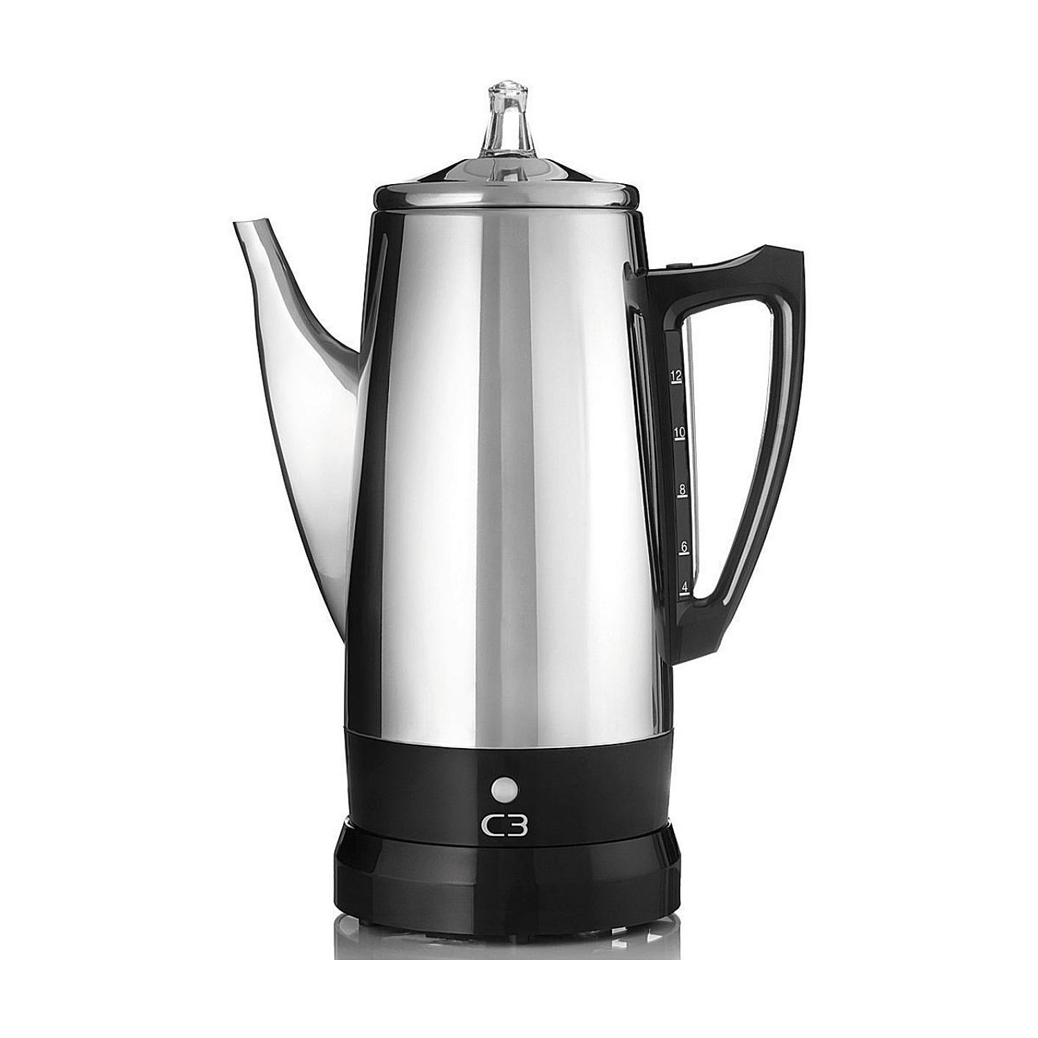 C3 perkolator 33-33655eco - basic 12 koppar