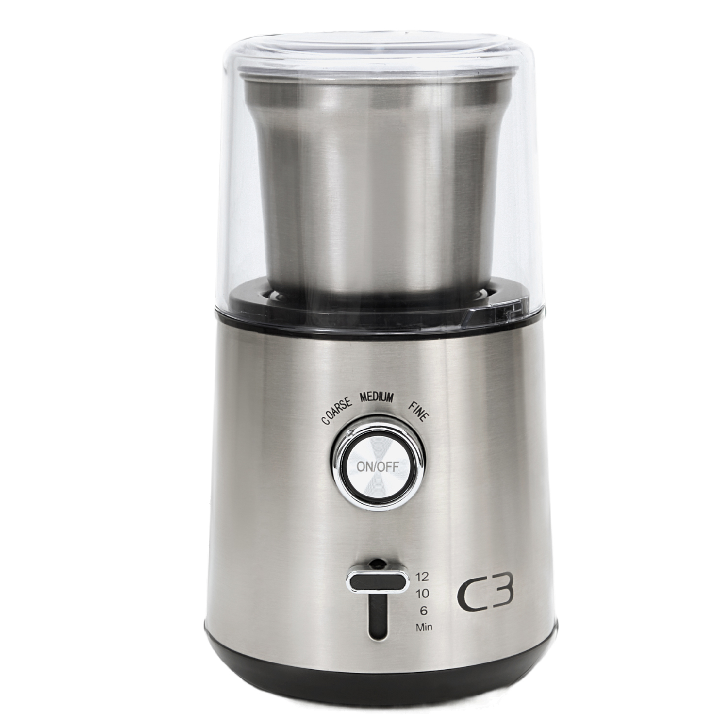 C3 kaffekvarn cg700 - borstad rostfri stål