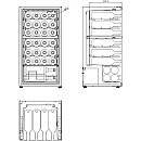 Cavin - Northern Collection 28 NC-28B - Vinkyl 28 flaskor, 2 zoner