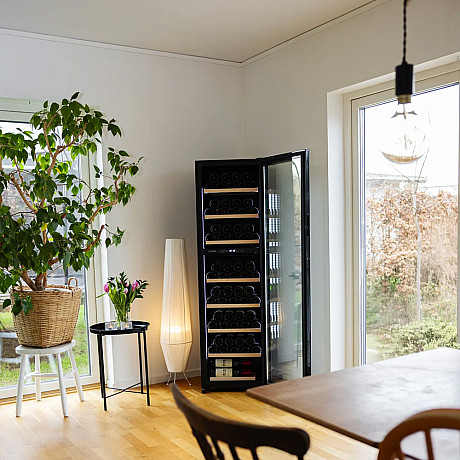 Cavin - PCD68FGB - Fristående Polar 68 med helglasdörr, 49 cm, Svart