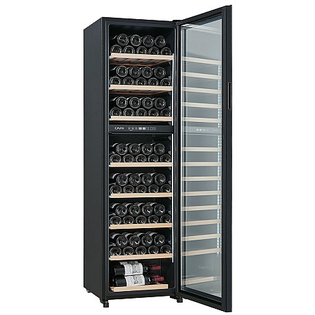 Cavin - PCD68FGB - Fristående Polar 68 med helglasdörr, 49 cm, Svart