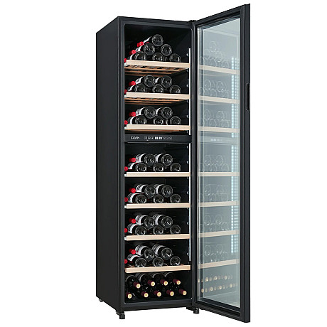 Cavin - PCD99FGB - Fristående Polar 99 med helglasdörr, 49 cm, Svart