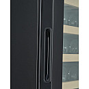 Cavin - PCD99FGB - Fristående Polar 99 med helglasdörr, 49 cm, Svart