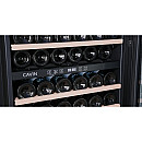 Cavin - SCD90FGB - Integrerad Scandinavian Collection 90, glasdörr, Svart