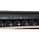 Cavin - SCS45FGB - Integrerad Scandinavian Collection 45, glasdörr, Svart