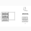 Cavin - Scandinavian Collection 40 SW-40B - Inbyggbar vinkyl 40 flaskor