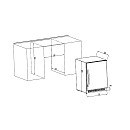 Cavin - Outdoor Collection 51 SW-51S - Utomhuskyl 150 L, -1 till 10°C