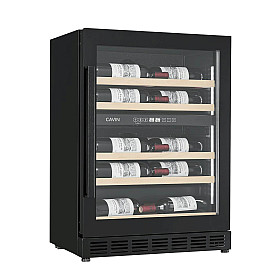 Vinkyl inbyggnad Cavin - Arctic Collection 60D Shallow - Vinkyl 18 flaskor, 40 cm djup