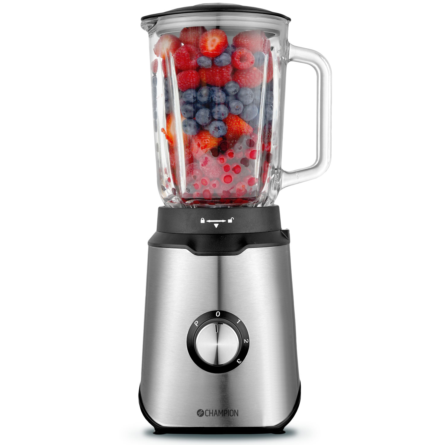 Champion mixer chbl310 - rostfri - 600w med 6-bladssystem