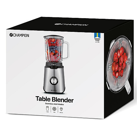 Champion - CHBL310 - Rostfri -  6 bladssystem & 600W kraft