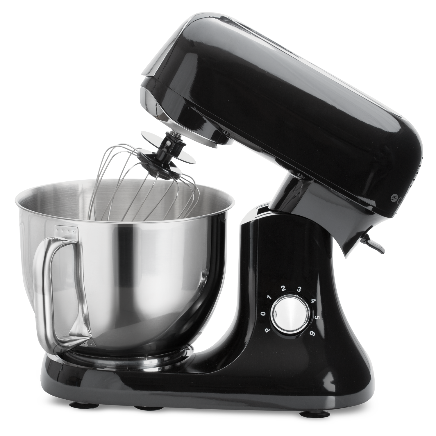 Champion köksassistent ka400 - shiny black, pro 6l 1200w i metallutförande
