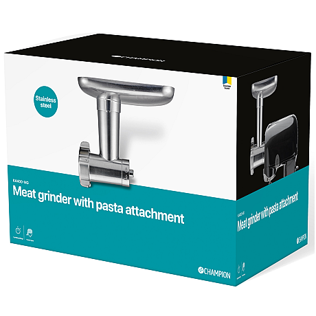 Champion - CHKA400 - Silver med 4 pastatillbehör