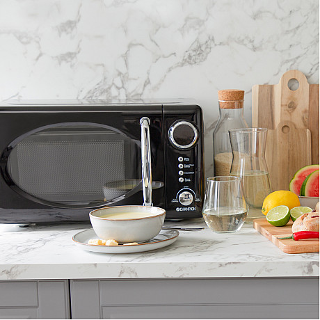 Champion - MW025 - Svart, 20L - Retroknappar & inbyggd timer