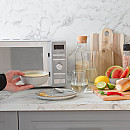 Champion - MW035 - Rostfri, 20L - Digital timer & barnsäker dörr Champion - MW035 - Rostfri, 20L - Digital timer & barnsäker dörr