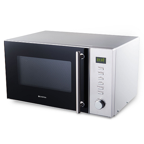 Champion - MW135 - Rostfri, 23L - Grill & upptiningsfunktion Champion - MW135 - Rostfri, 23L - Grill & upptiningsfunktion