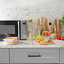 Champion - MW135 - Rostfri, 23L - Grill & upptiningsfunktion Champion - MW135 - Rostfri, 23L - Grill & upptiningsfunktion