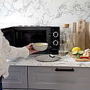 Champion - CHMW211 - Svart, 20L - Roterande tallrik & LED-display Champion - CHMW211 - Svart, 20L - Roterande tallrik & LED-display