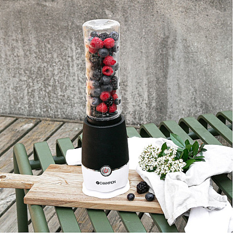 Champion - CHSM110 - Vit, 500ml bägare med Rostfria blad BPA-fri