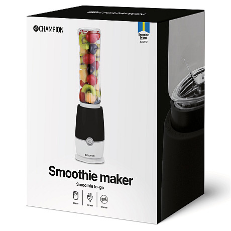 Champion - CHSM110 - Vit, 500ml bägare med Rostfria blad BPA-fri