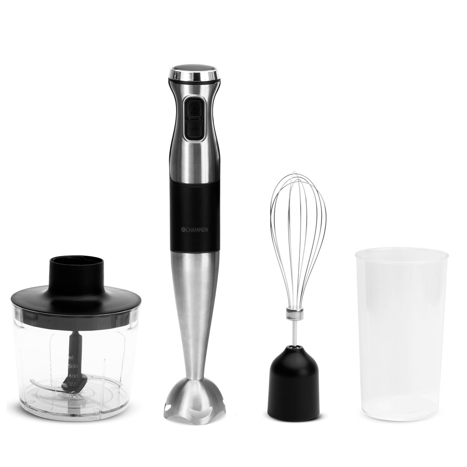 Champion stavmixer chstm600 - svart, 1000w med stegl&ouml;s hastighet