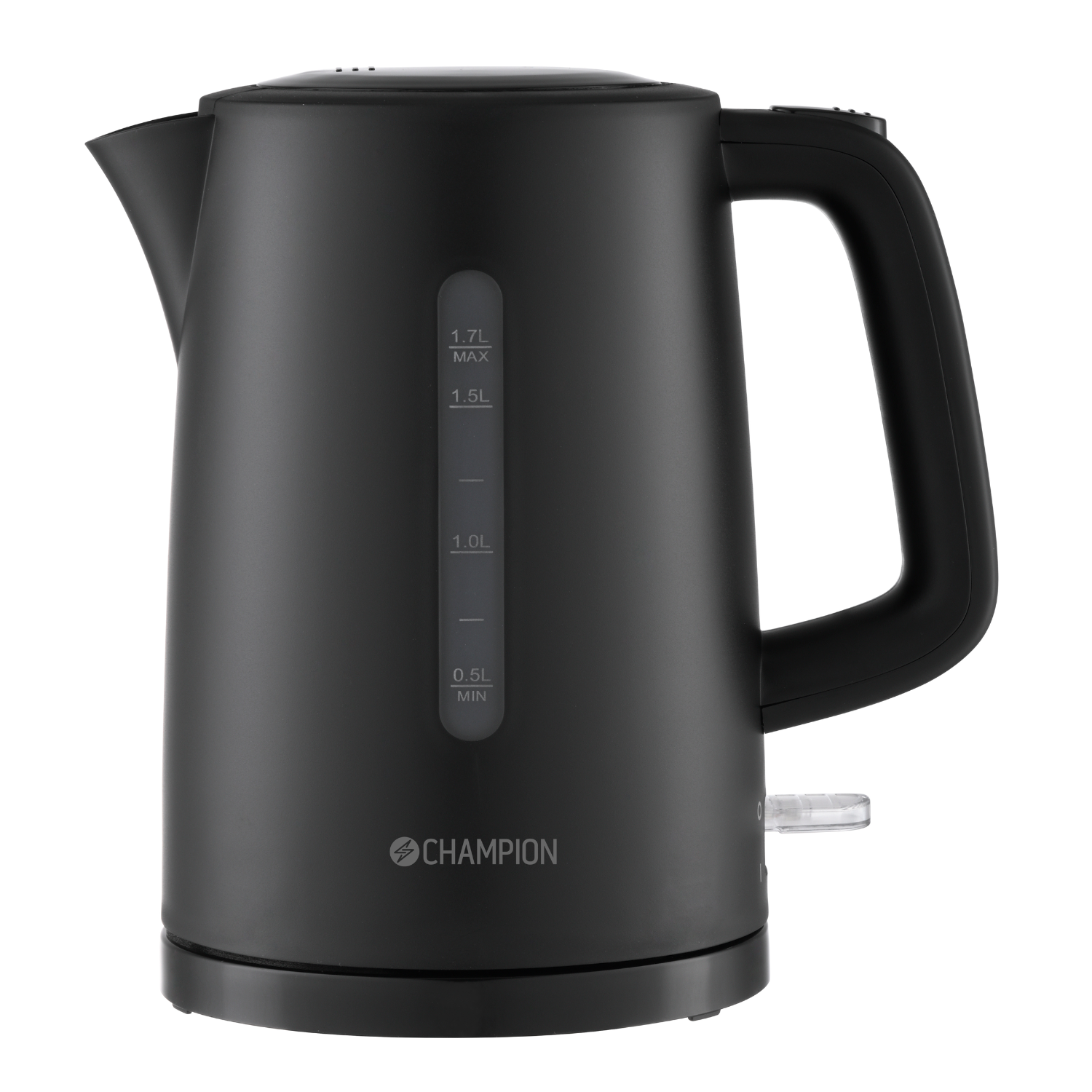 Champion vattenkokare chvk120 - svart, 1.7 liter