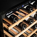 Climadiff - CBU51S2B - Svart, Sex trähyllor