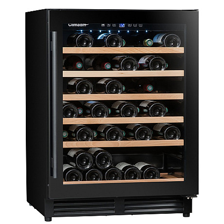 Climadiff - CBU51S2B - Svart, Sex trähyllor