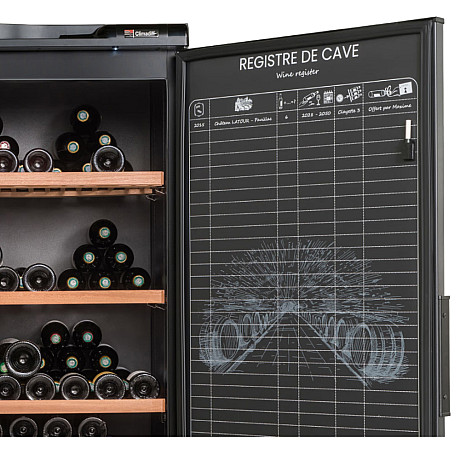 Climadiff - RESERVE300XL - Svart, Extra isolerat skåp