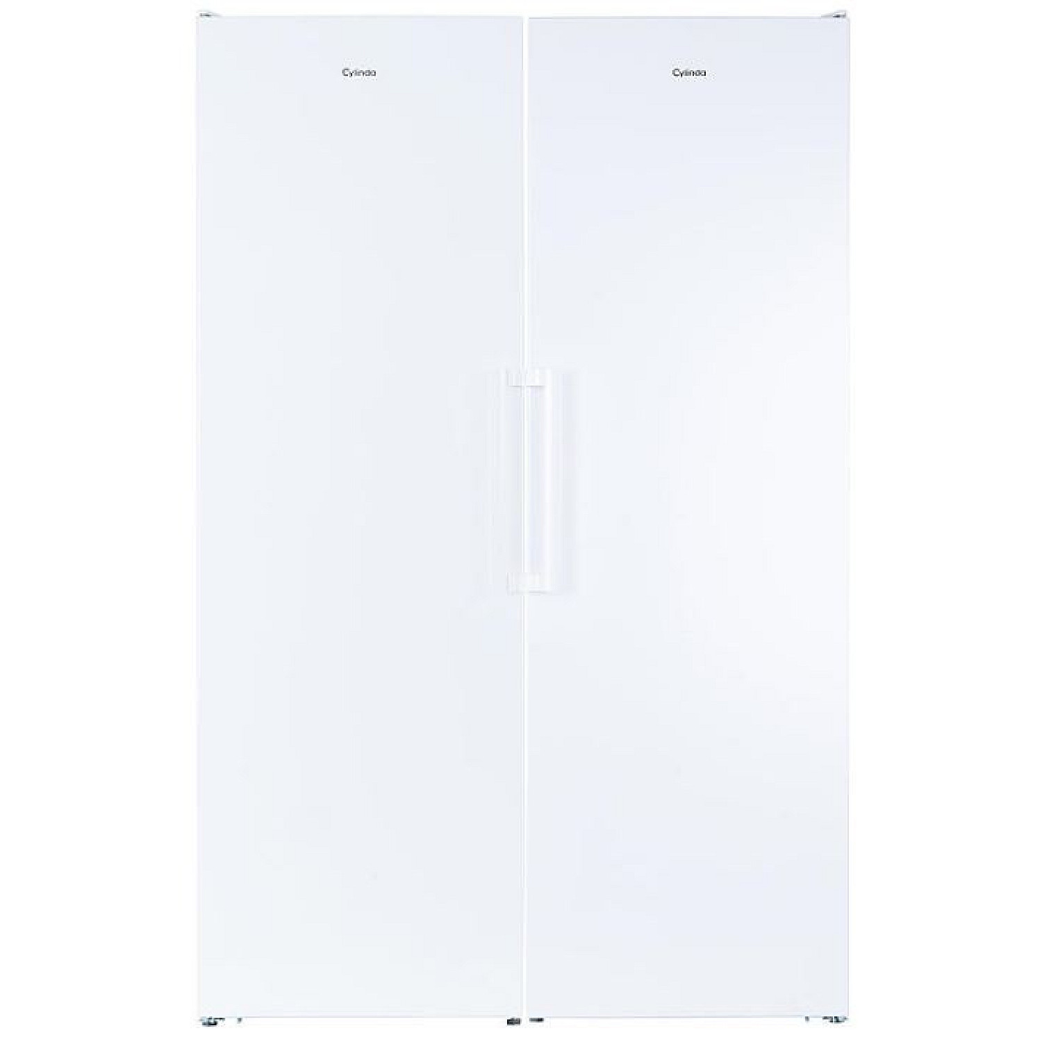 Cylinda paket kyl och frys k2385he- f2385nve- 2000-serien, vit, 186cm
