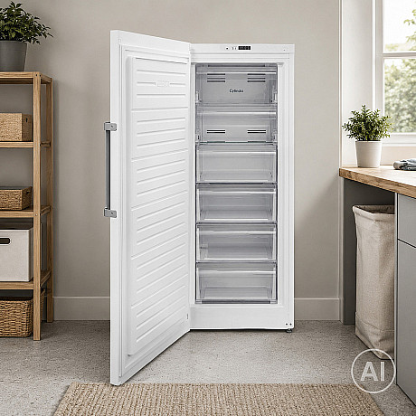 Cylinda - K2255HE - F2255NVE- 2000-serien, vit, 155cm