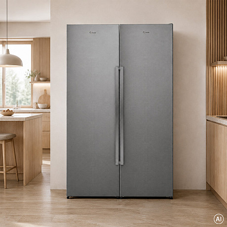 Cylinda - K61285RFHE - Rostfri med Jämn temperatur & Stor volym 390 liter