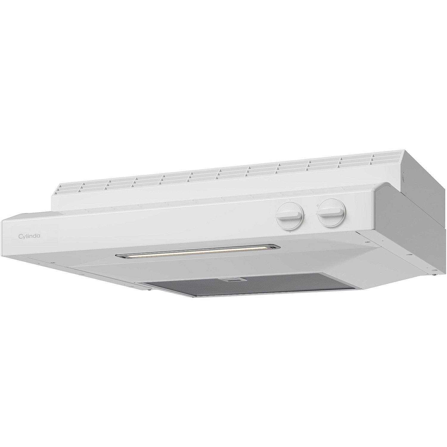 Cylinda underbyggnadsfläkt popular fk250c kolfilterfläkt 50cm led