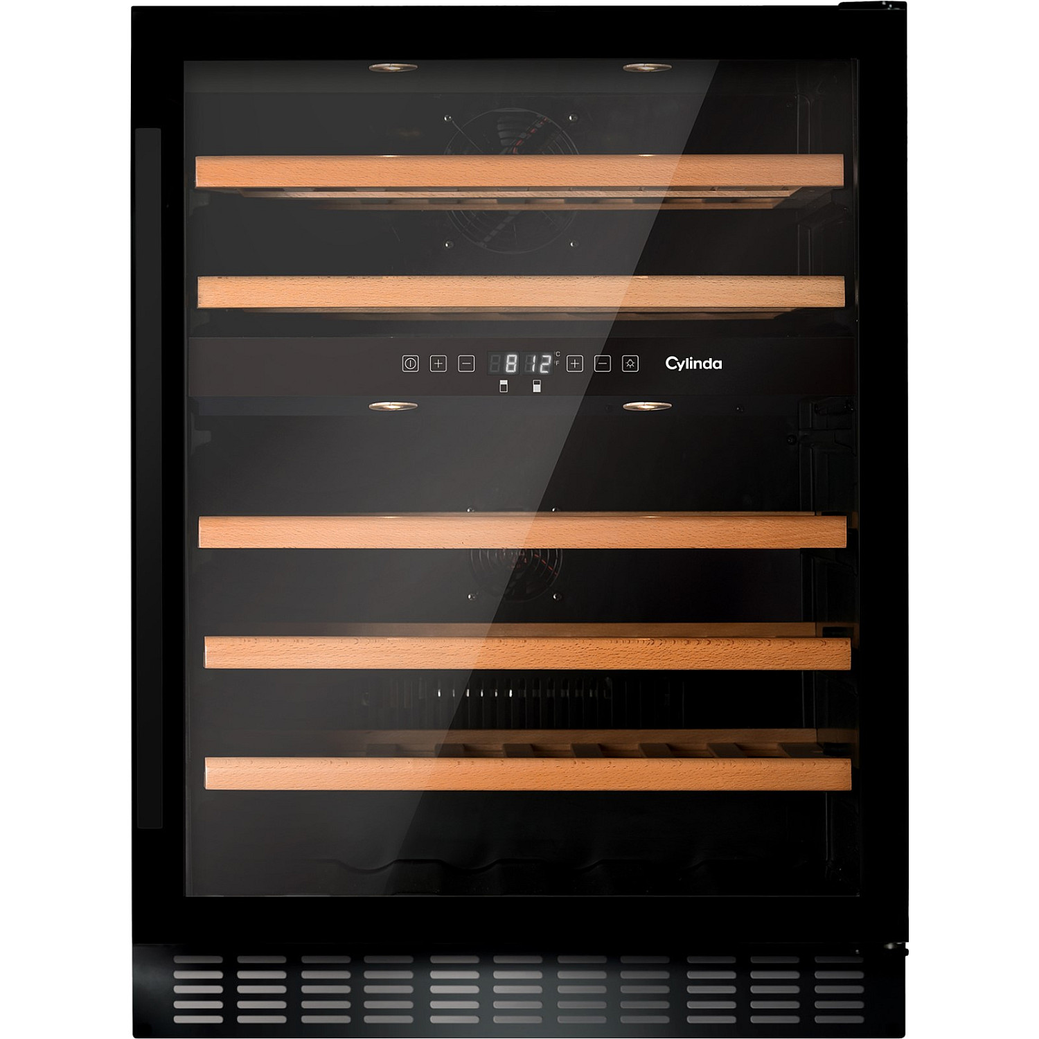 Cylinda vinkyl vk85svf vinkyl 2 temperaturzoner led belysning