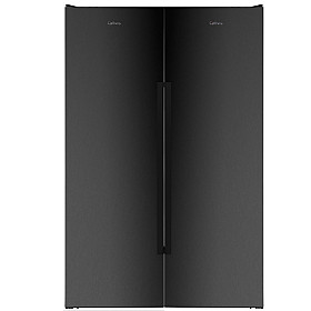 Paket kyl och frys Cylinda - K61285MBHE-F61285MBVE - Mattsvart, Kyl-MetalCooling, Frys-NoFrost