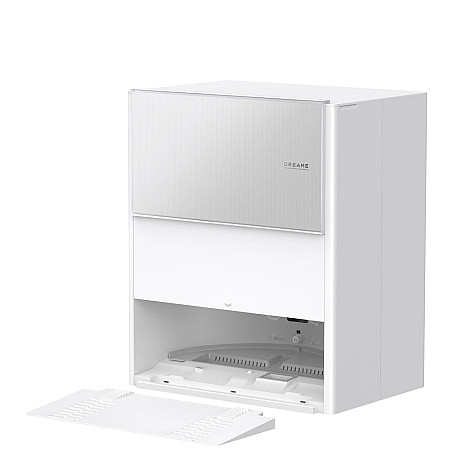 Dreame - Aqua10 Ultra Roller - Vit, Självtömmande basstation