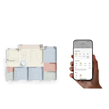 Dreame - D20 - Vit, Styr via app & HyperStream