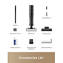 Dreame - H13 Pro - Våt och torrdammsugare, Svart med 40 min. drifttid