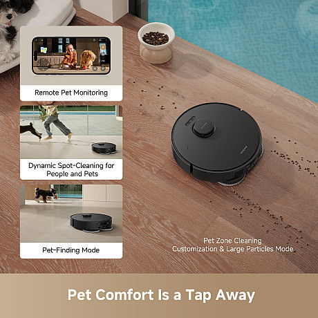 Dreame - L40 Ultra AE Svart - Mopptvätt & Automatisk tömning