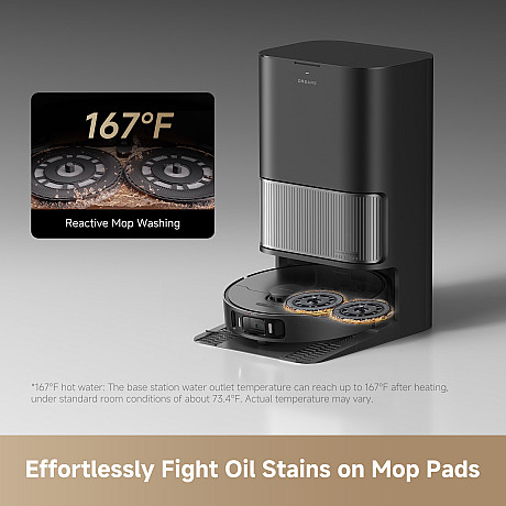 Dreame - L40 Ultra AE Svart - Mopptvätt & Automatisk tömning