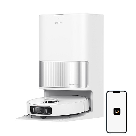 Dreame - L40 Ultra AE - Vit, Automatisk tömning och mopptvätt