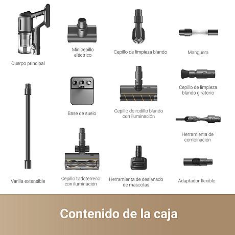 Dreame - Z30 - Svart, Sugkraft på 310 AW & Smart sensorteknik