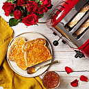 Dualit - Röd - Classic 2 skivor & Premium handmonterad Dualit - Röd - Classic 2 skivor & Premium handmonterad